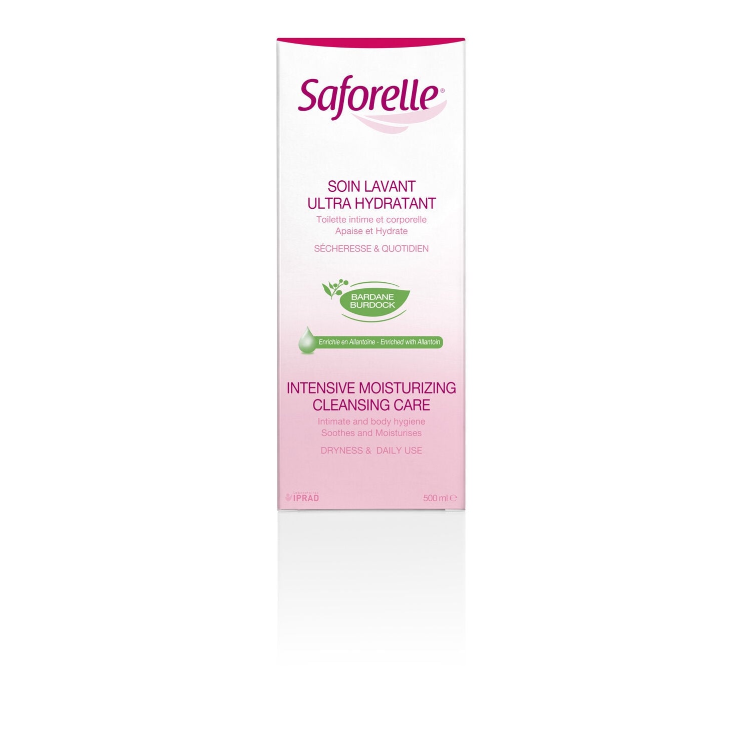 Soin intime Ultra Hydratant à la Bardane SAFORELLE 