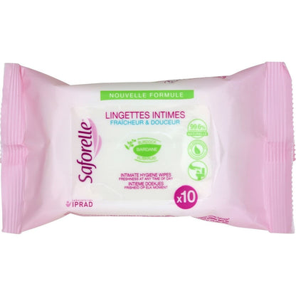 SAFORELLE Freshness and Softness Intimate Wipes
