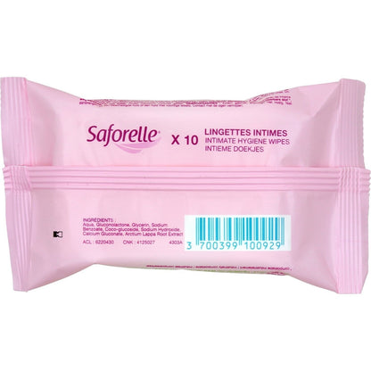 SAFORELLE Freshness and Softness Intimate Wipes