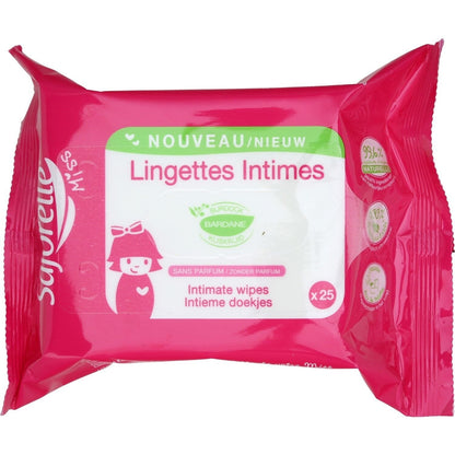 SAFORELLE parfümfreie Intimpflegetücher