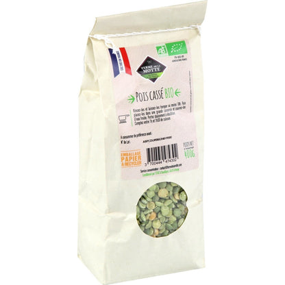 Pois Cassé Bio FERME DE LA MOTTE