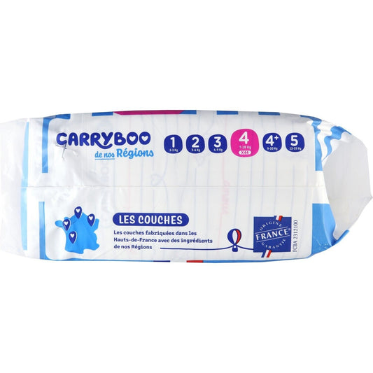 Couches Bébé Taille 4 7-18kg CARRYBOO