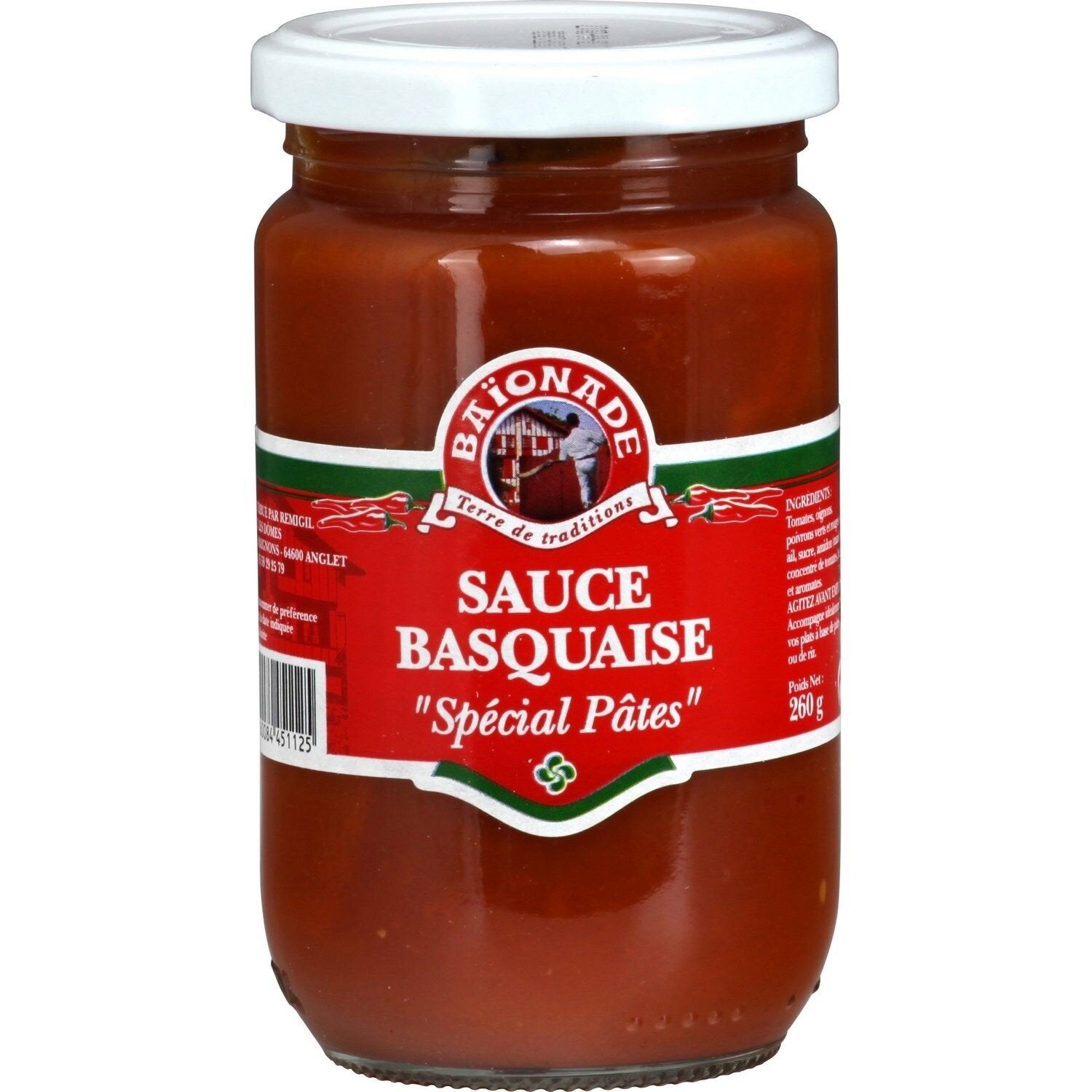 Basque Spaghetti Basque Sauce Special Pasta BAIONADE – La Famille à Table!