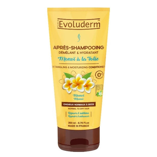Après-Shampoing Monoi EVOLUDERM le tube de 200ml
