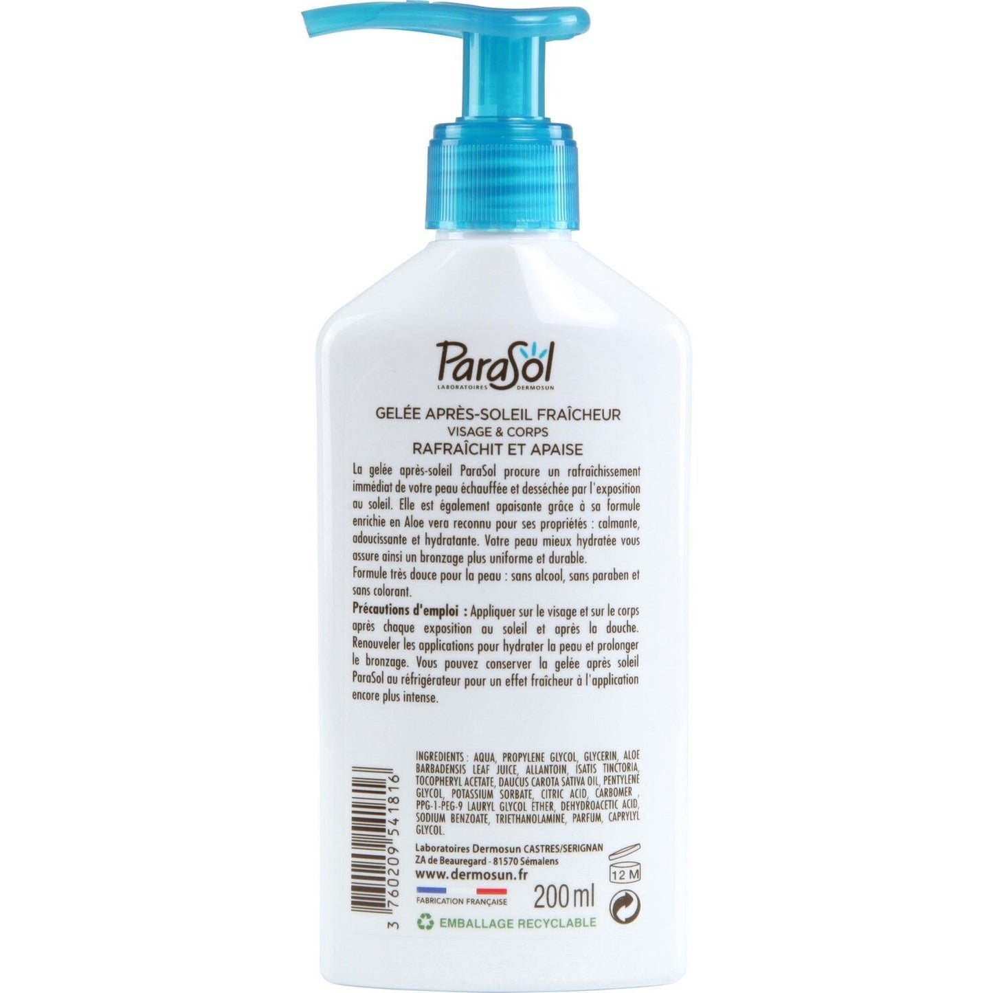 PARASOL Moisturizing Freshness After-Sun Jelly
