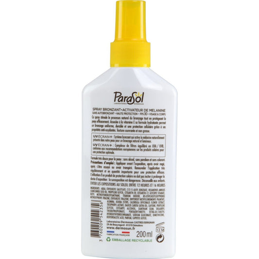 Melanin Activating Tanning Spray SPF 30 PARASOL