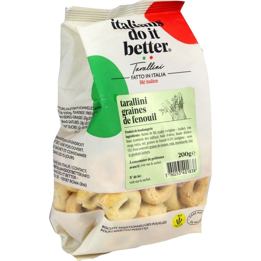 Fennel Seed Aperitif Biscuits ITALIANS DO IT BETTER