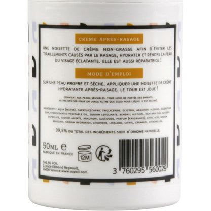 After-Shave Facial Care Moisturizing Cream AU POIL