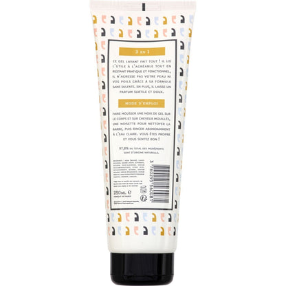 Shower Gel for Body, Beard, Hair, and Hair