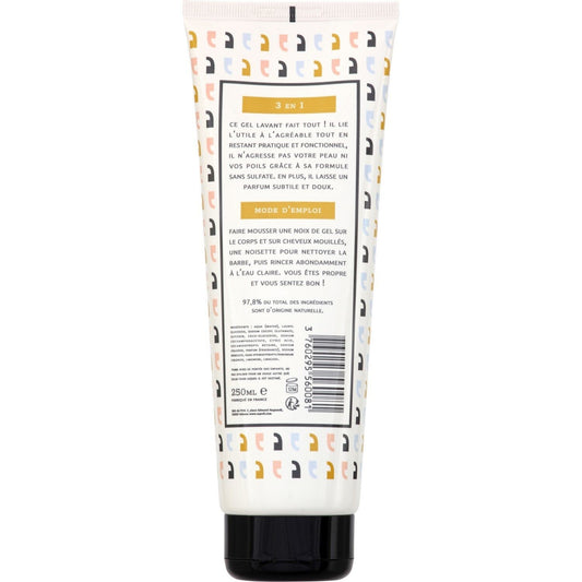 Shower Gel for Body, Beard, Hair, and Hair