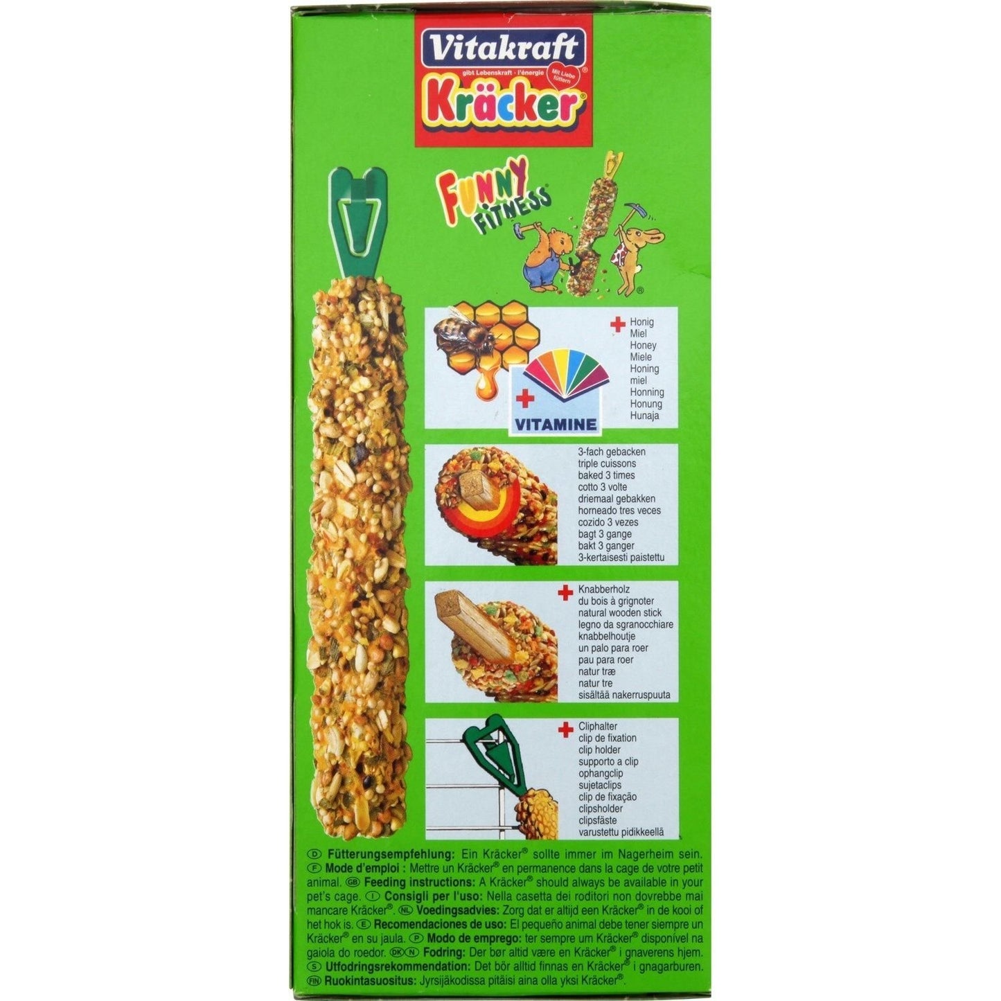 Friandise Baguettes pour Lapin Nain au Miel Kräcker VITAKRAFT