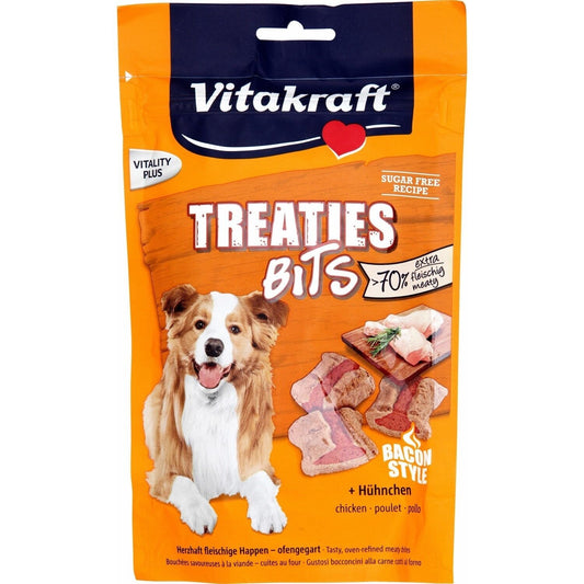 Friandises pour Chien Adulte Poulet Treaties Bits VITAKRAFT le sachet de 120 g