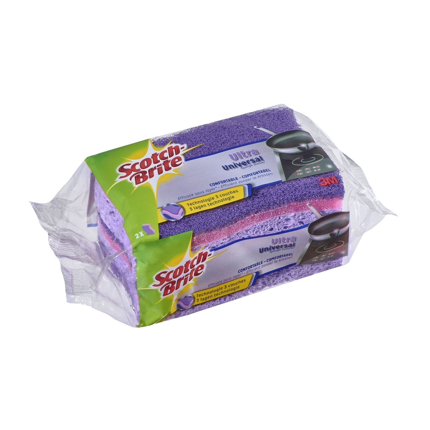Eponge à Récurer Grattante Confortable SCOTCH BRITE