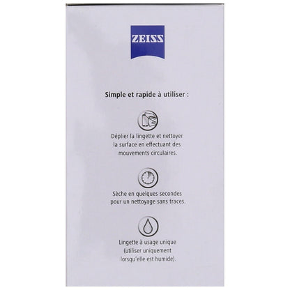 ZEISS Antibakterielle optische Reinigungstücher