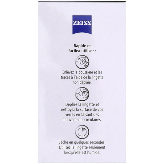 ZEISS Antibacterial Optical Cleaning Wipes