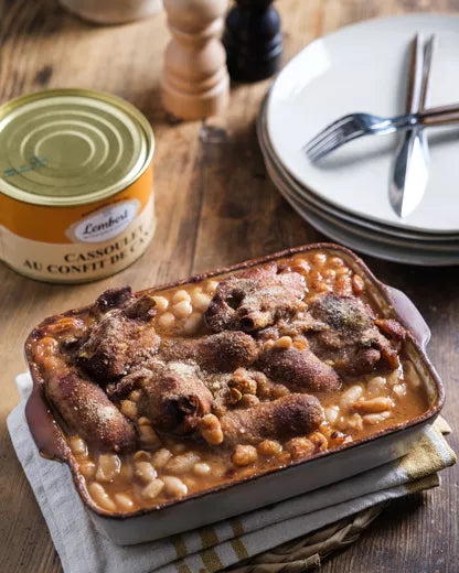 Cassoulet au confit de canard MAISON LEMBERT