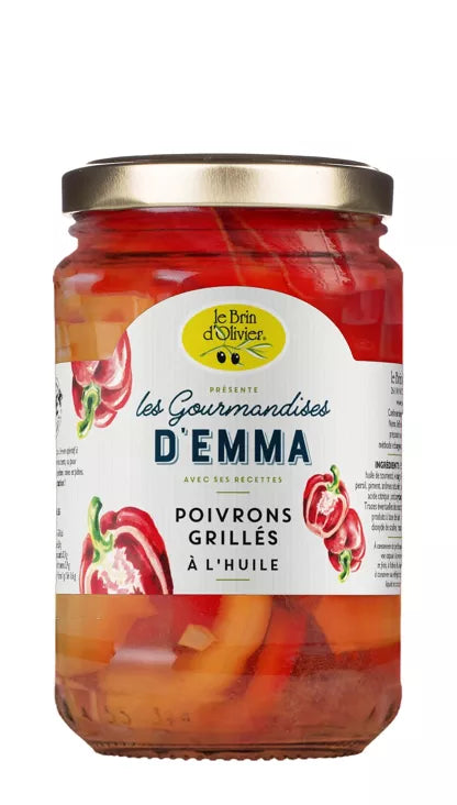 Poivrons grillés à l'huile LE BRIN D'OLIVIER
