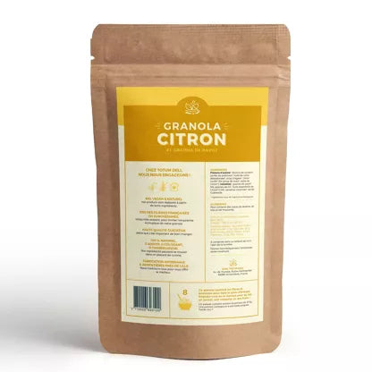 Granola citron et graines de pavot TOTUM DELI