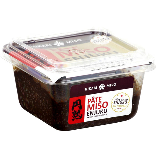 Pâte Miso Rouge Enjuku HIKARI MISO la barquette de 300g