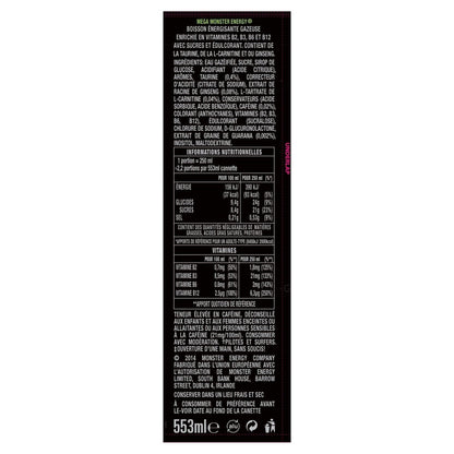 Boisson Énergisante Mega MONSTER 