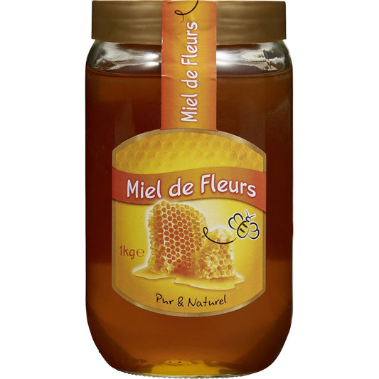 Miel de Fleurs MELI & MELAPI le pot d'1Kg