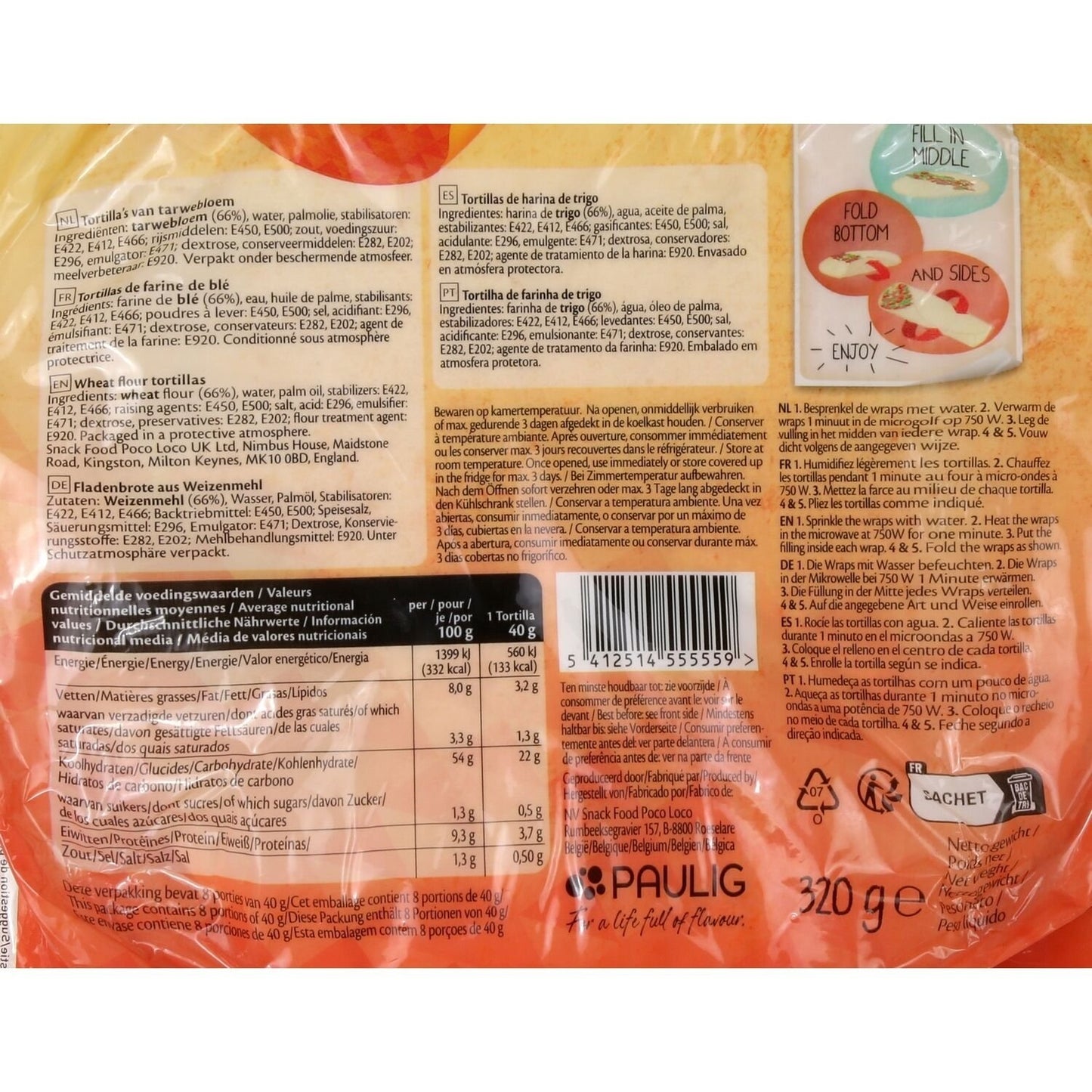 POCO LOCO Original Tortillas