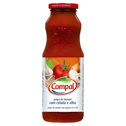 Pulpe de tomate ail et oignon COMPAL 