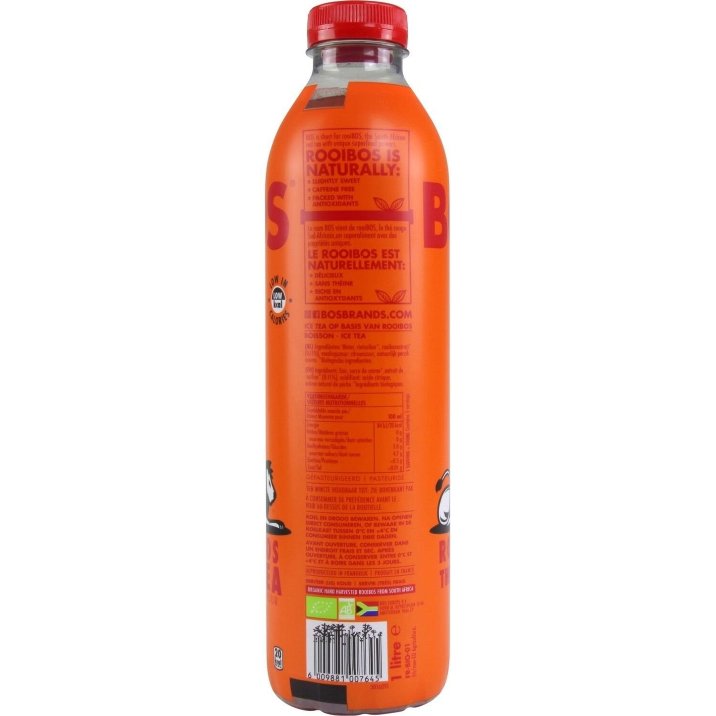Organic Rooibos Peach Iced Tea Drink BOS