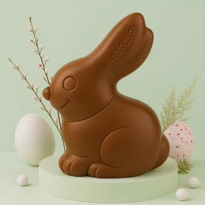 Moulage chocolat au lait Antonin le lapin CHOCODIC