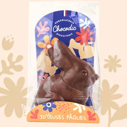 Moulage chocolat au lait Antonin le lapin CHOCODIC