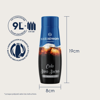 Concentré Cola Sans Sucres 440ml SODASTREAM