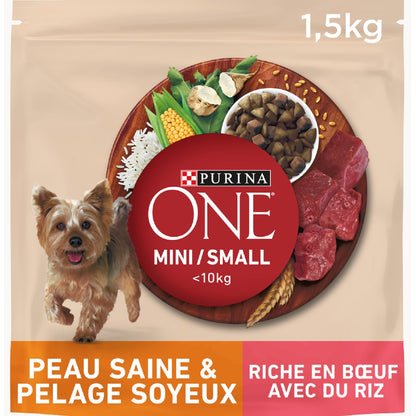 Croquettes pour Chien Adulte Peau Saine Pelage Soyeux Boeuf FRISKIES
