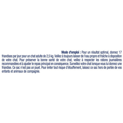 Friandises pour Chat Adulte Hygiène Bucco-Dentaire Saumon DENTALIFE