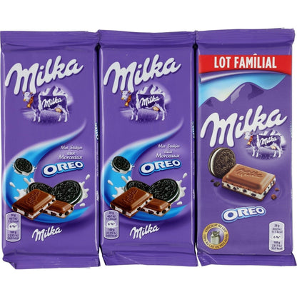 Tablette de Chocolat Lait Oreo MILKA 