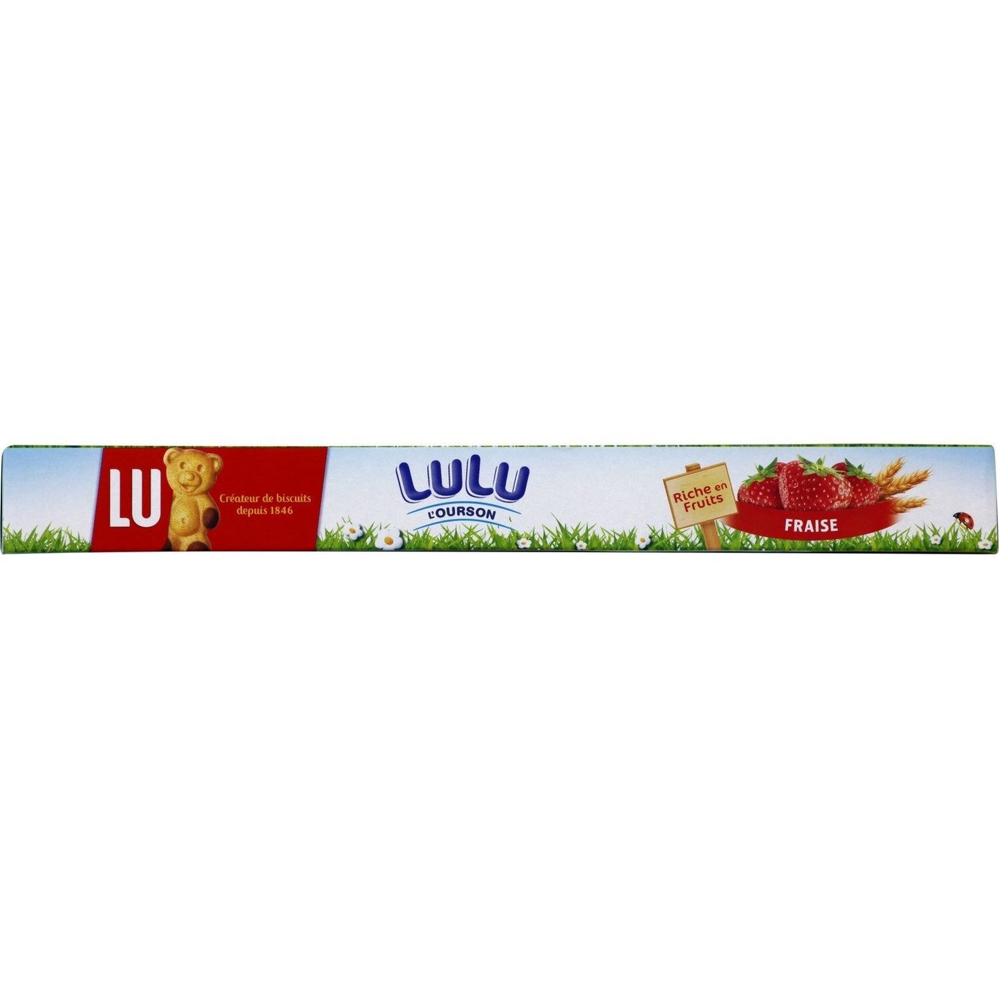 Gâteaux fourrés à la fraise L'Ourson Lulu LU 