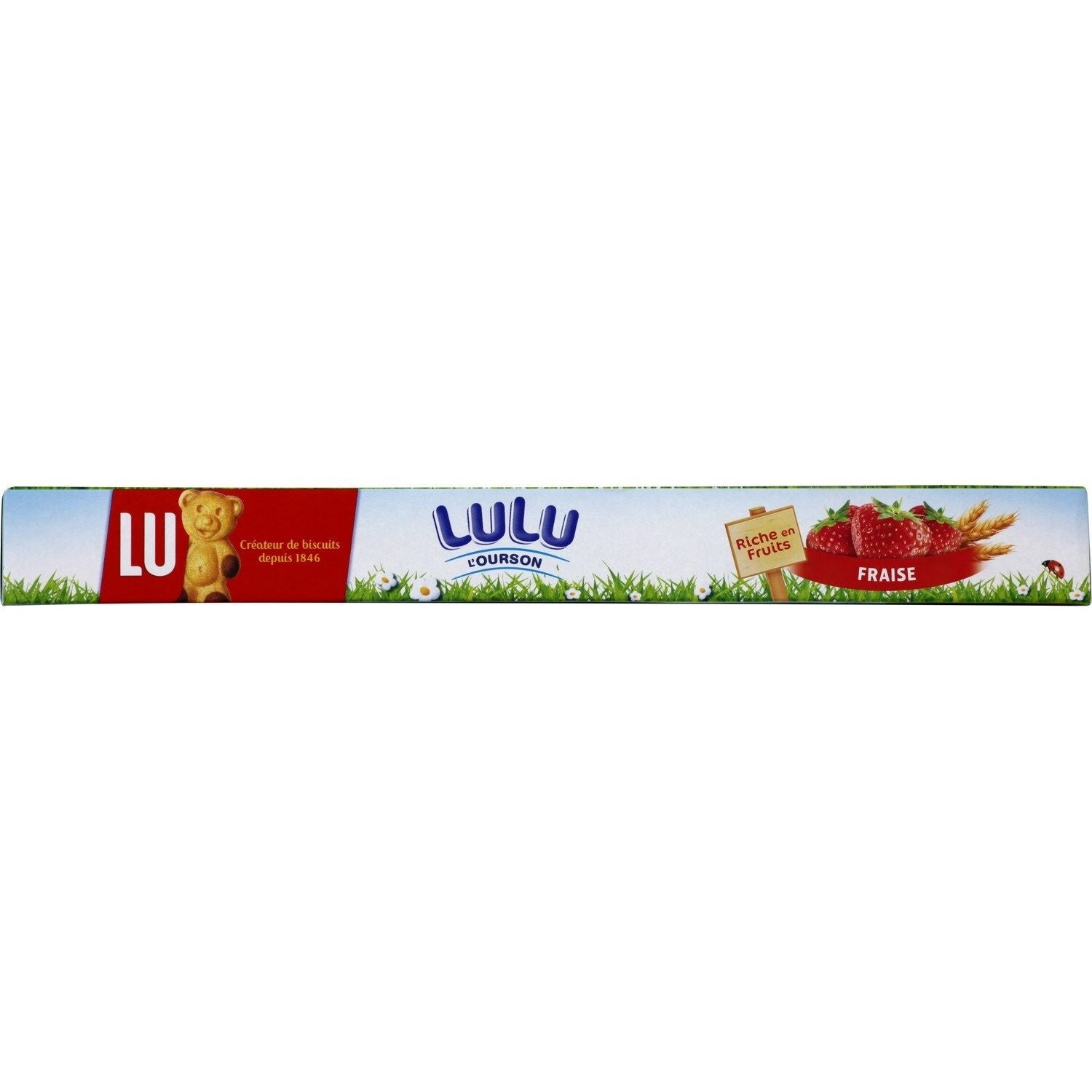 Gâteaux fourrés à la fraise L'Ourson Lulu LU 
