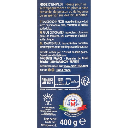 CIRIO Diced Tomato Pulp