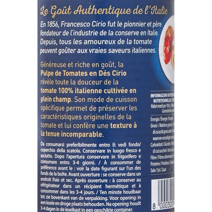 CIRIO Tomatenmark gewürfelt
