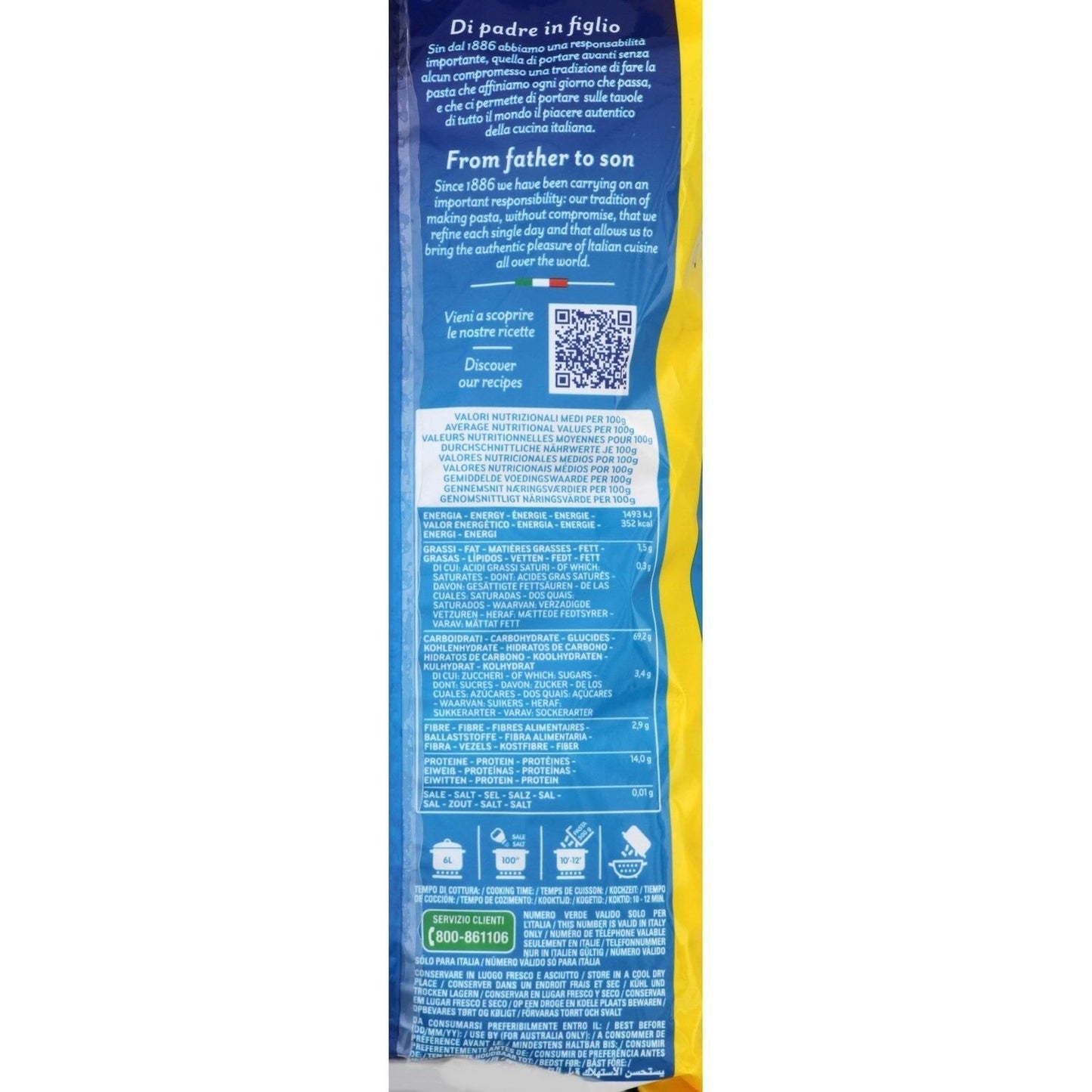 Pâtes Penne Rigate N°41 DE CECCO
