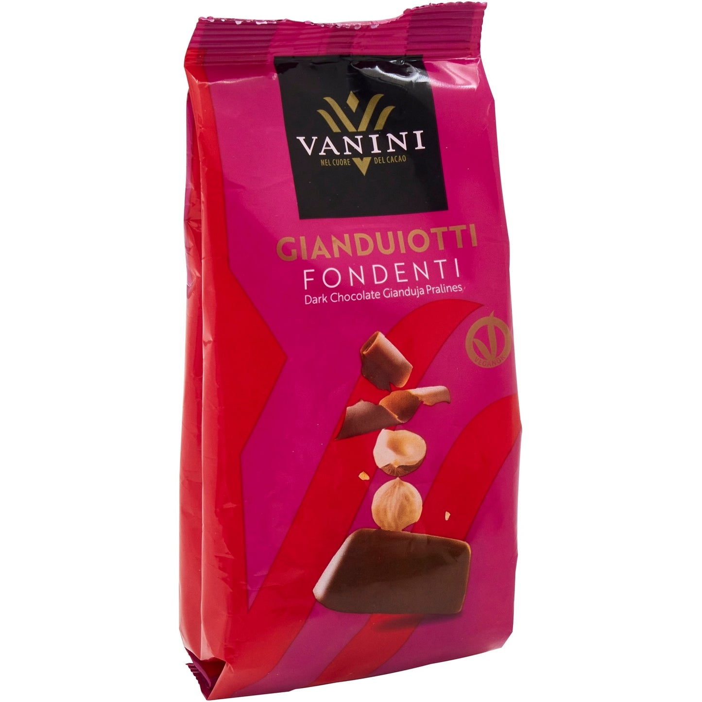 Bouchées de Chocolats Noir aux Noisettes VANINI