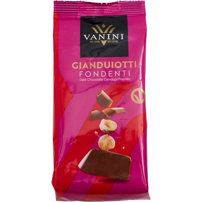 Bouchées de Chocolats Noir aux Noisettes VANINI