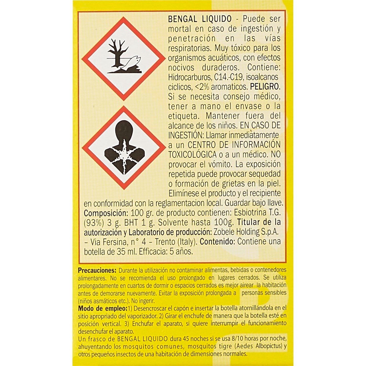 BENGAL Mosquito Repellent Refill