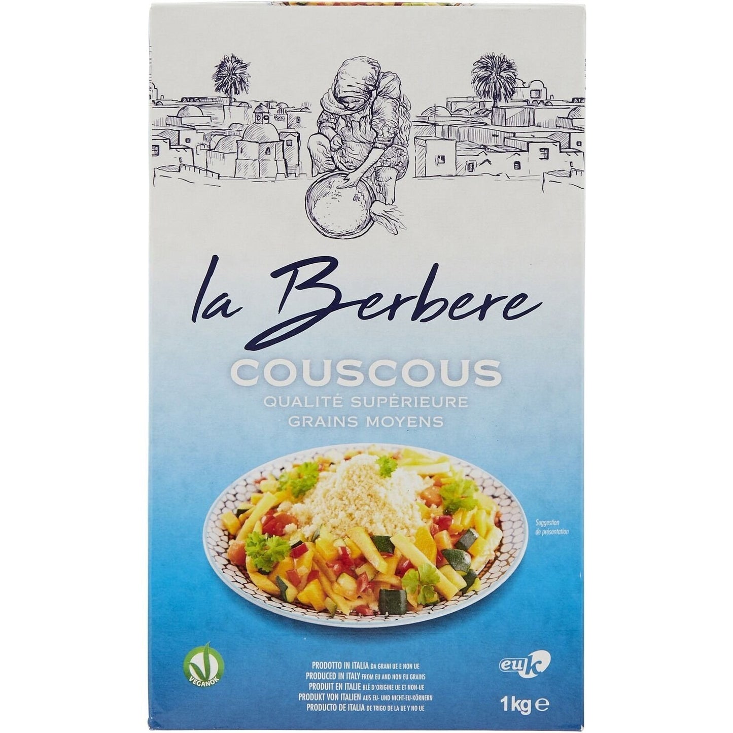 Couscous Grains Moyens LA BERBERE