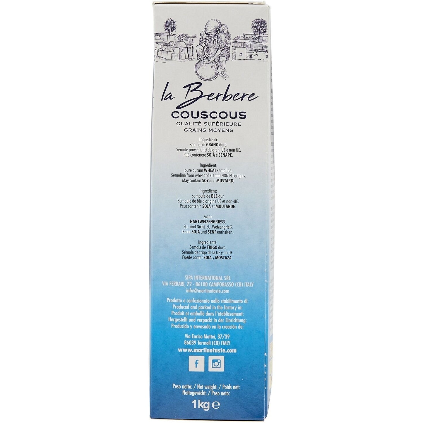 LA BERBERE Medium Grain Couscous