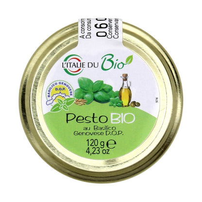 Sauce Bio Pesto Sans Gluten L'ITALIE DU BIO