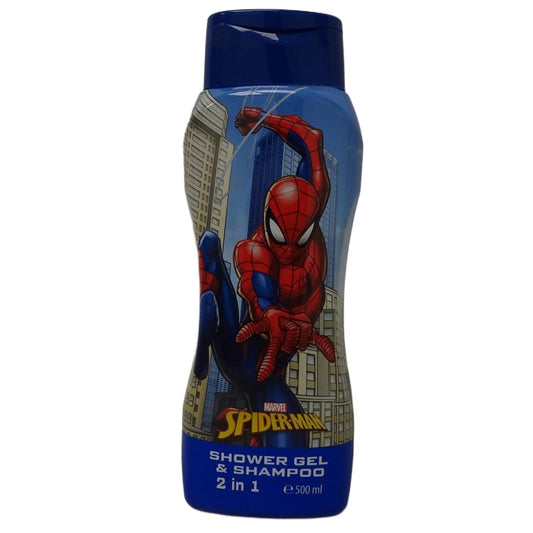 Gel douche Enfant Corps et Cheveux Licence Spider-Man SPIDERMAN 