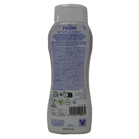 Children's Shower Gel Body and Hair 2 in 1 Frozen License WITHOUT