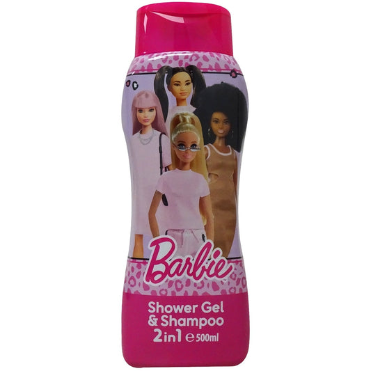 Gel Douche Enfant Corps et Cheveux 2 en 1 Licence Barbie BARBIE le flacon de 500mL