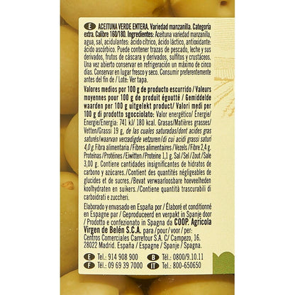 Olives Vertes Entières DE NUESTRA TIERRA