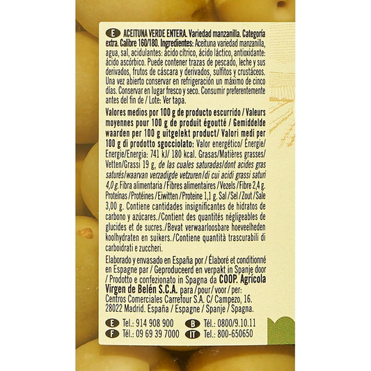 Whole Green Olives from Nuestra Tierra